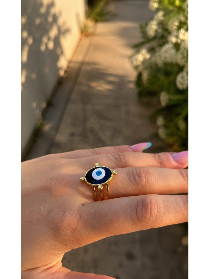 Bague Œil Bleu MACA