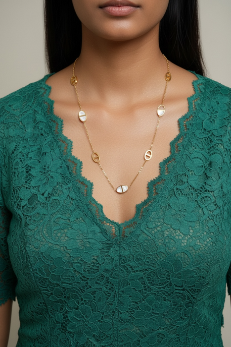 Collier Éclat Ovale