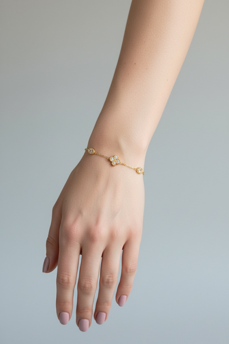Bracelet Trèfle Lumière
