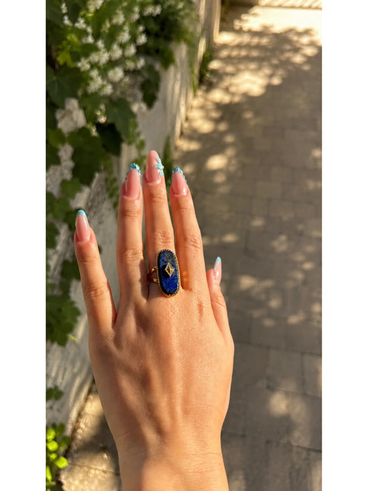 Bague Lumière — bague femme en acier inoxydable MACA