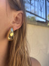 Boucles d'Oreilles Goutte Dorée — boucles d'oreilles femme en acier inoxydable MACA