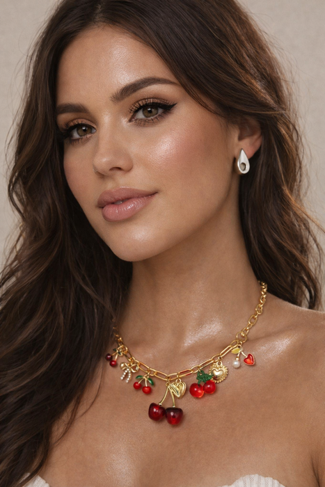 Collier Cerise Passion