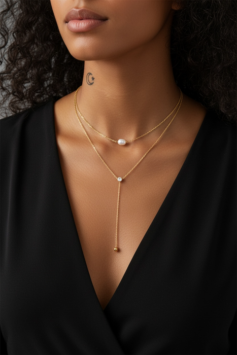 Collier Perle Élégance